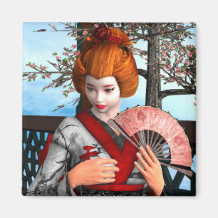 Geisha Magnet