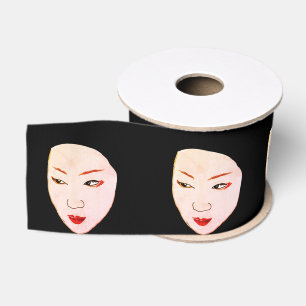 Geisha-Maske Ripsband