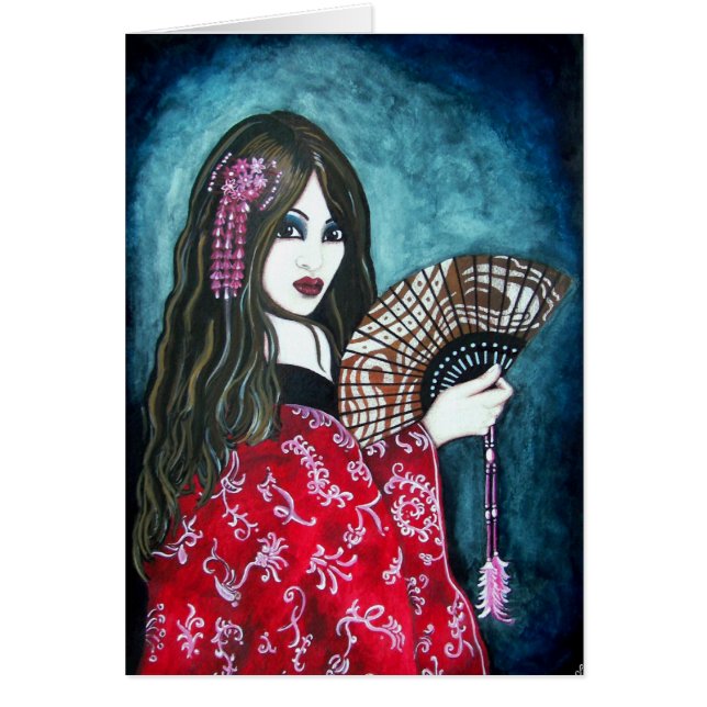 Geisha mit Fan (Vorne)