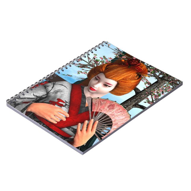 Geisha Notizblock (Linke Seite)