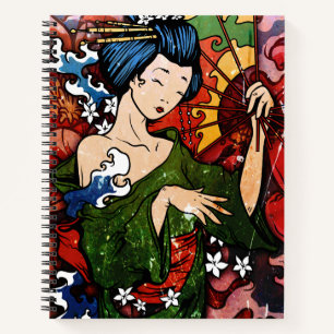Geisha Notizbuch
