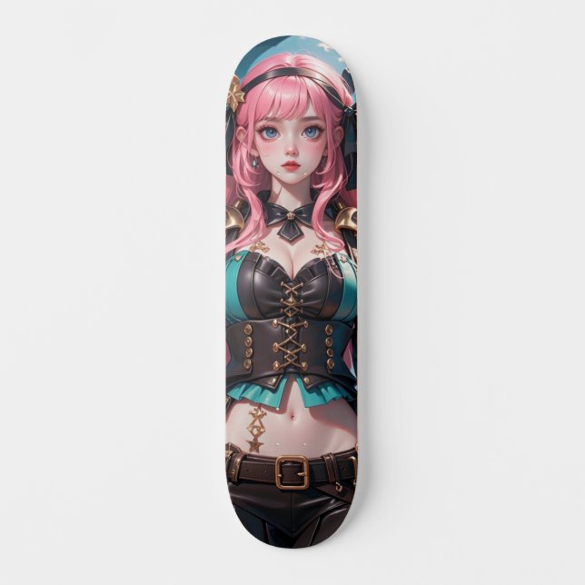 GEISHA PIRATE 2 SKATEBOARD (Vorderseite)