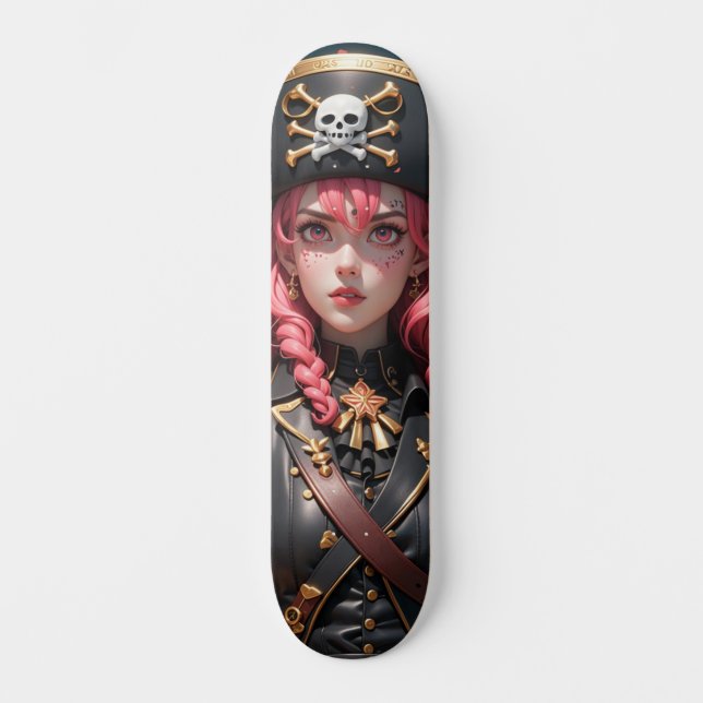GEISHA PIRATE 4 SKATEBOARD (Vorderseite)