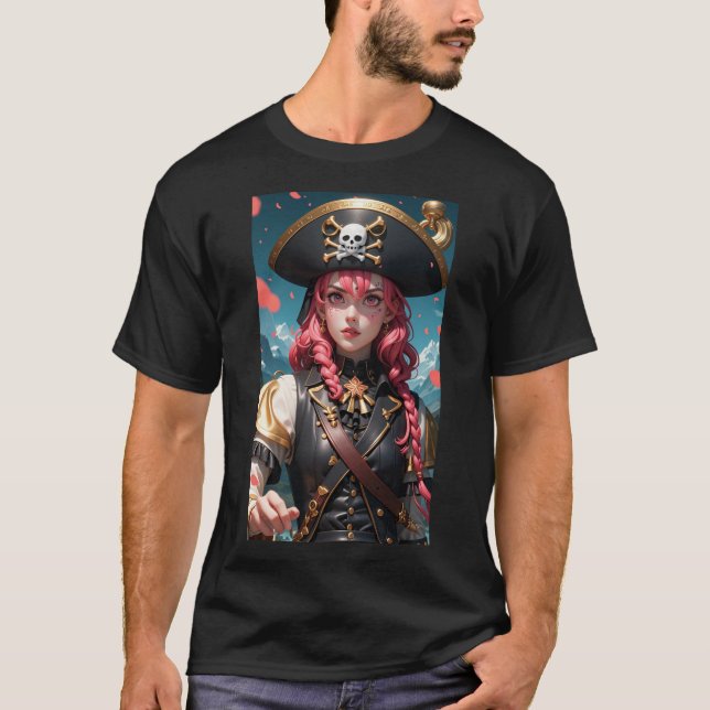 GEISHA PIRATE 4 T-Shirt (Vorderseite)