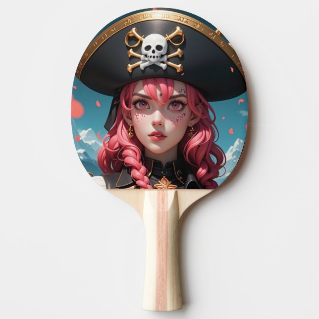 GEISHA PIRATE 4 TISCHTENNIS SCHLÄGER (Vorderseite)