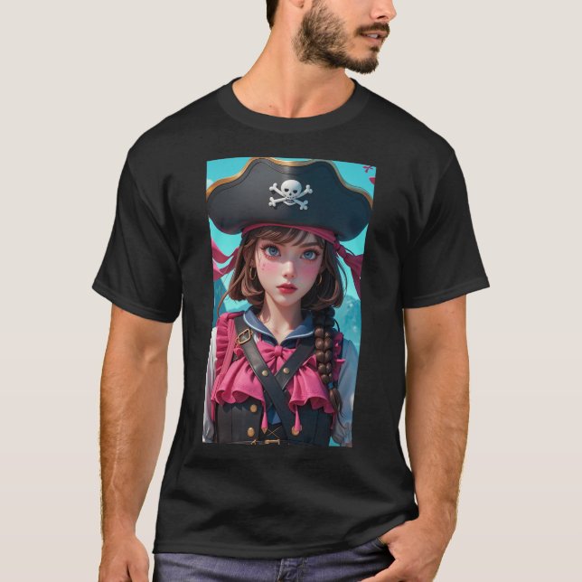 GEISHA PIRATE 6 T-Shirt (Vorderseite)