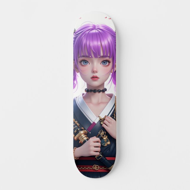 GEISHA PIRATE 9 SKATEBOARD (Vorderseite)