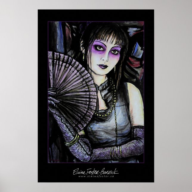 Geisha - Print Poster (Vorne)