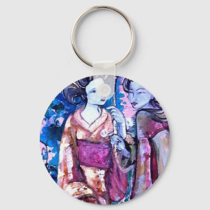 Geisha REIHE Schlüsselanhänger