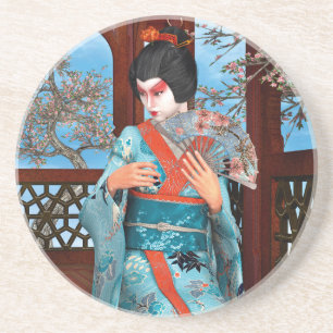 Geisha Sandstein Untersetzer