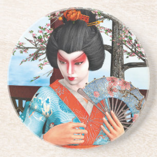 Geisha Sandstein Untersetzer