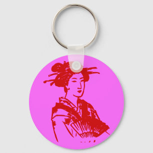 Geisha Schlüsselanhänger