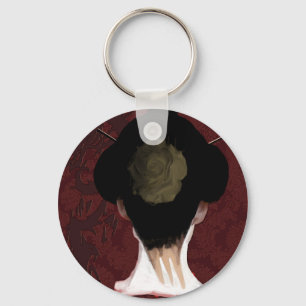Geisha Schlüsselanhänger