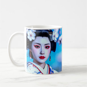 Geisha-Schönheit Serenität Kaffeetasse