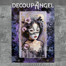 Geisha Secrets - Decoupage - Gewebepapier