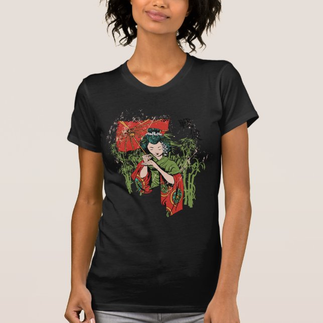 Geisha-T - Shirt (Vorderseite)