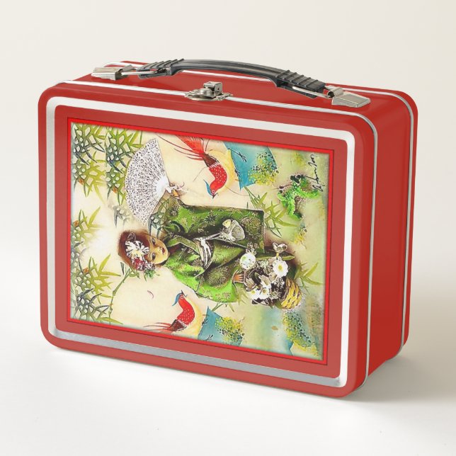 Geisha Tammy Beta Box Metall Brotdose (Vorderseite)