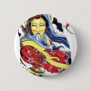 Geisha-Tattoo-Design Button