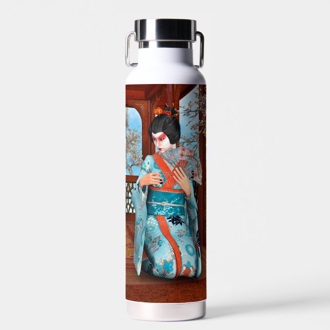 Geisha Trinkflasche (Vorne)