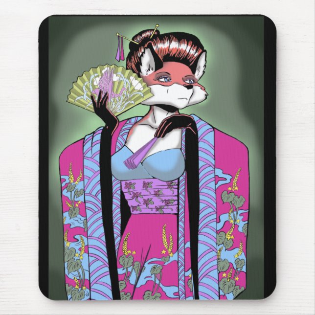 GeishaFox Mousepad (Vorne)