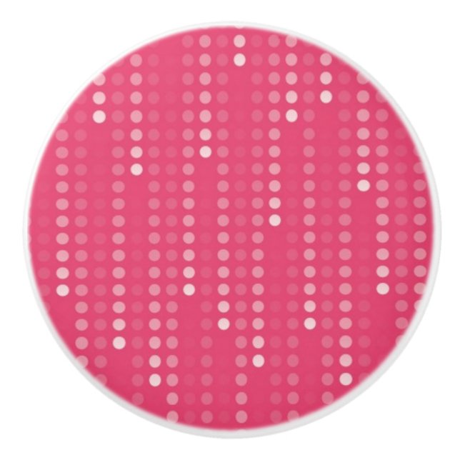 Geißblathintergrund Keramikknauf (Vorderseite)