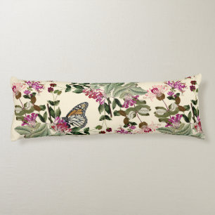 Geißblatt Blumen Floral Schmetterling Körperkissen
