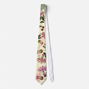 Geißblatt-Rebe-botanische BlumenBlumen-Krawatte Krawatte