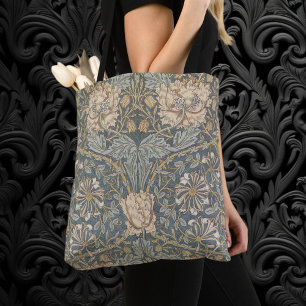 Geißblatt von William Morris, Vintage Flowers Art Tasche