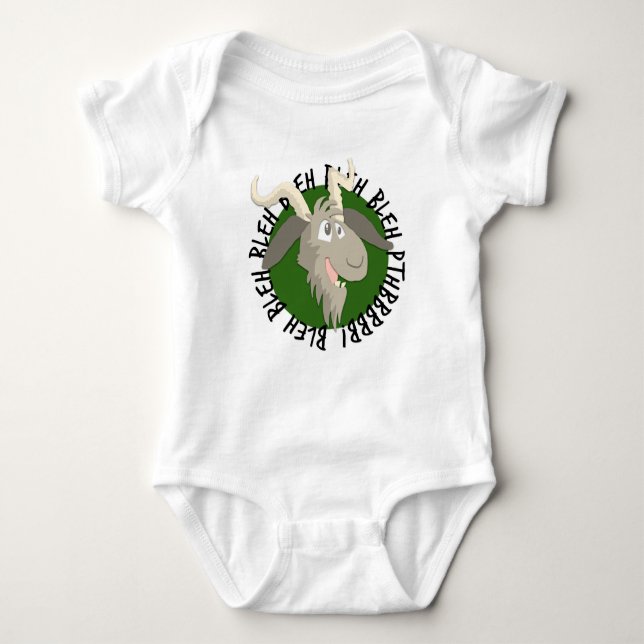 Geißbock Baby Strampler (Vorderseite)