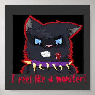 Geißel fühlt sich wie ein Monster an! Poster