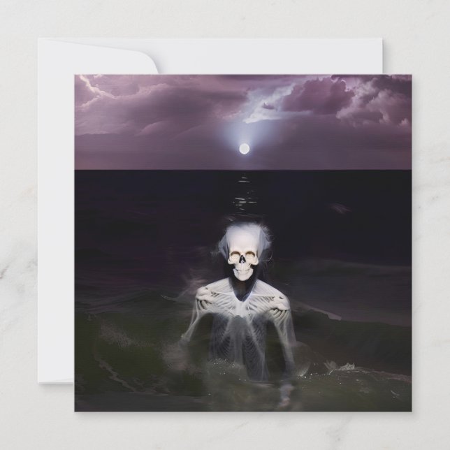 Geist auf See - Ölgemälde (Vorderseite)