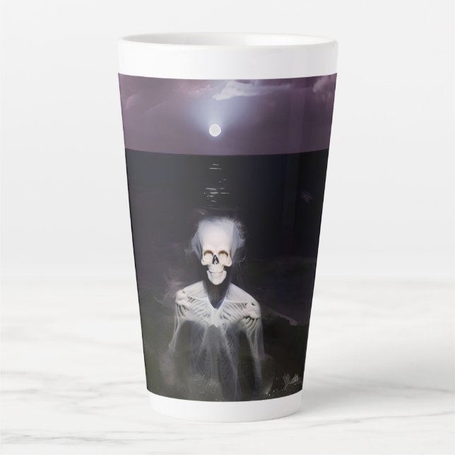 Geist auf See - Ölgemälde Milchtasse (Vorderseite)