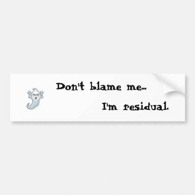 Geist-Autoaufkleber Autoaufkleber (Vorne)