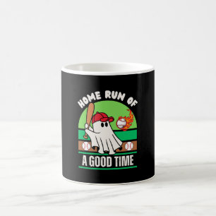 Geist Baseballspieler Halloween Kaffeetasse