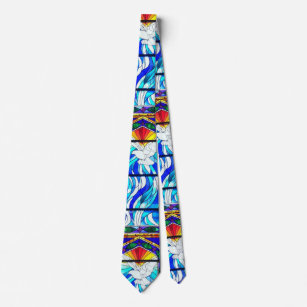 Geist-Buntglas des Bestätigungs-heiligen Geist-  Krawatte