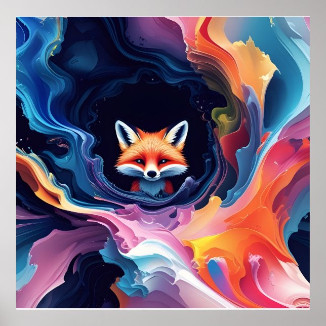 "Geist der Aurora" Poster (Vorne)