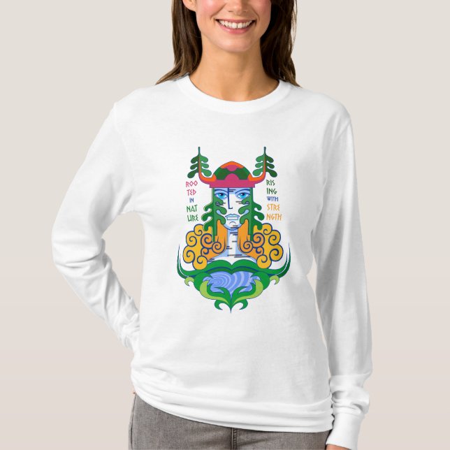 Geist der Birke T-Shirt (Vorderseite)