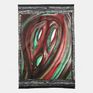 Geist der Einsamkeit Küchentuch