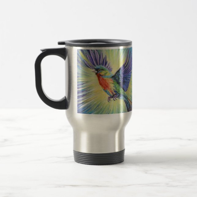 Geist der Finch Reisebecher (Links)