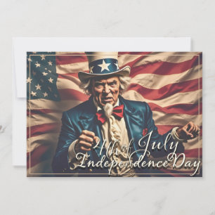 Geist der Freiheit in Rot, Weiß und Blau