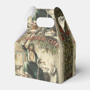 Geist der gegenwärtigen Weihnacht Scrooge Geschenkschachtel