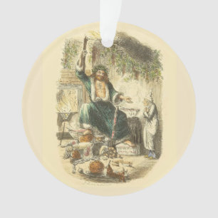 Geist der gegenwärtigen Weihnacht Scrooge Ornament