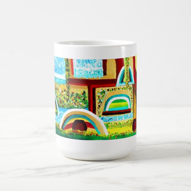 Geist der Kunst an der Costa del Sol Kaffeetasse (Mittel)