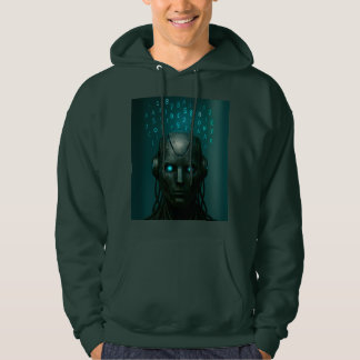 - "Geist der Maschine: Intelligenz entfesselt" Hoodie