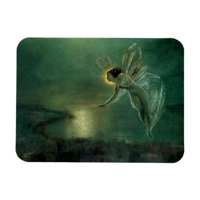 Geist der Nacht von Grimshaw, Viktorianische Fee Magnet (Horizontal)