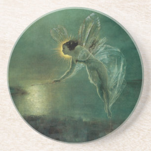 Geist der Nacht von Grimshaw, viktorianische Feenm Untersetzer