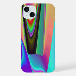 Geist der Sommerbrise, abstrakte 3D-Regenbogenkuns iPhone 15 Plus Hülle
