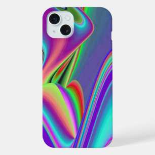 Geist der Sommerbrise, abstrakte 3D-Regenbogenkuns iPhone 15 Plus Hülle