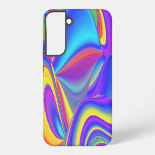 Geist der Sommerbrise, abstrakte 3D-Regenbogenkuns Samsung Galaxy Hülle
