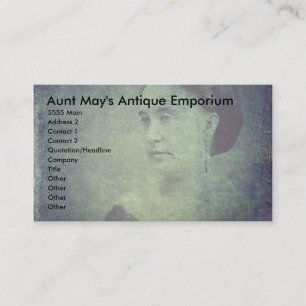 Geist der Vergangenheit Visitenkarte